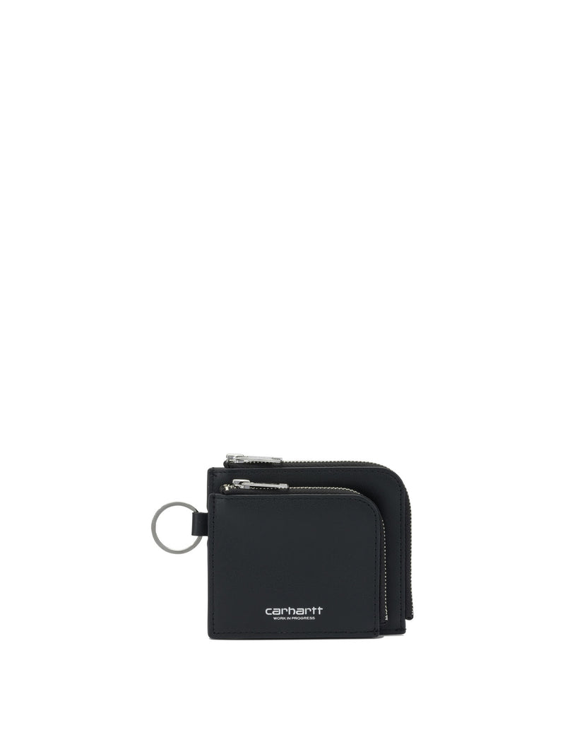Carhartt WIP Carhartt WIP Cartera con cremallera doble Vegas Negra - World Class Fashion