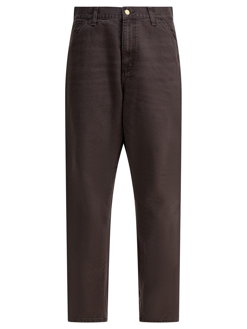 Carhartt WIP Carhartt WIP Single Knee Pants Brown Men - World Class Fashion