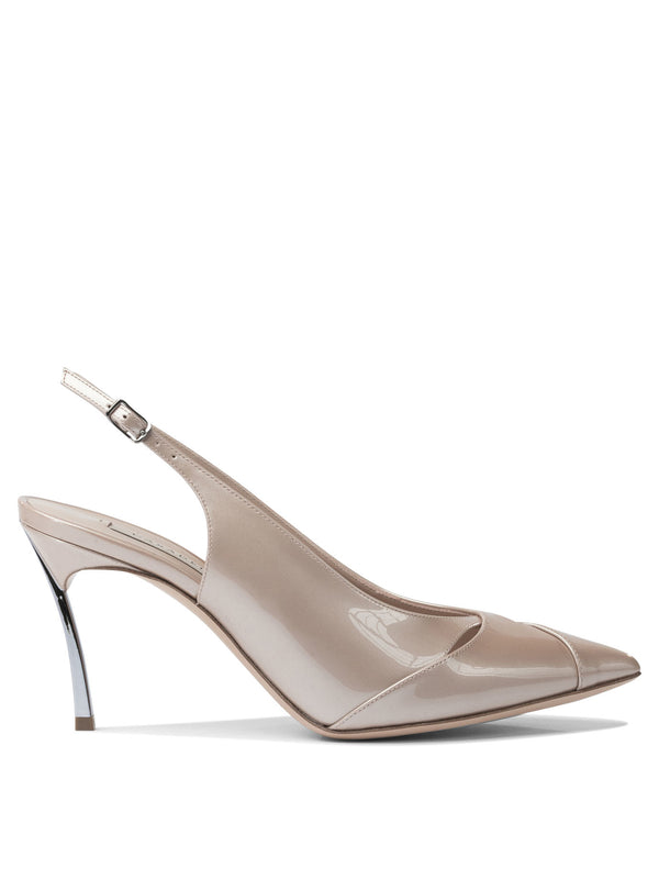Casadei "samurai Blade" 80mm Slingback