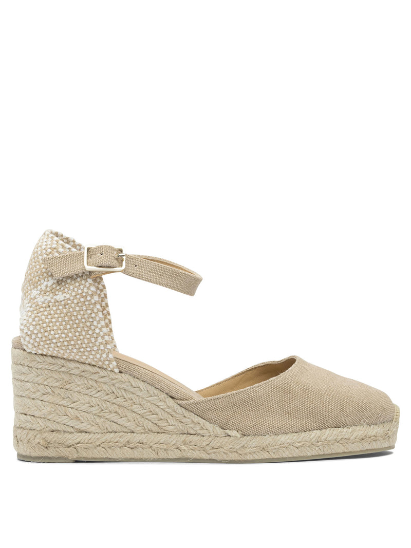 Castañer Castañer Carol Espadrilles Beige Cotton Women - World Class Fashion