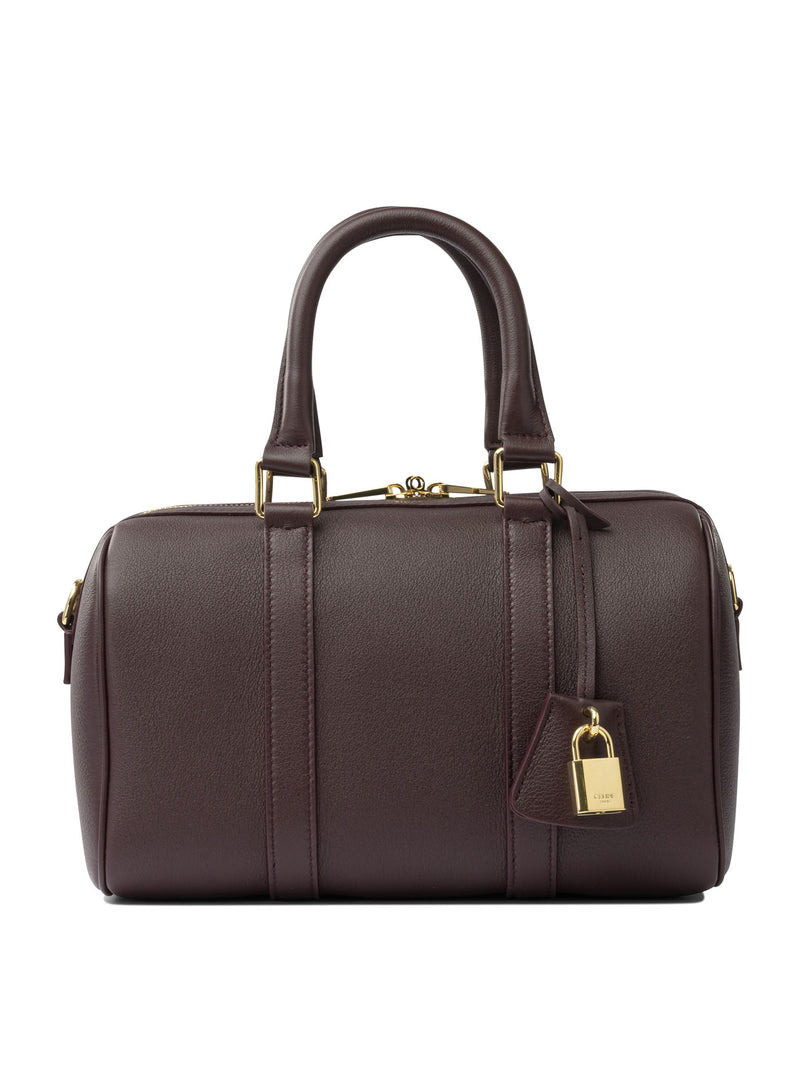 Celine Celine Bordeaux Calf Leather Handbag - World Class Fashion