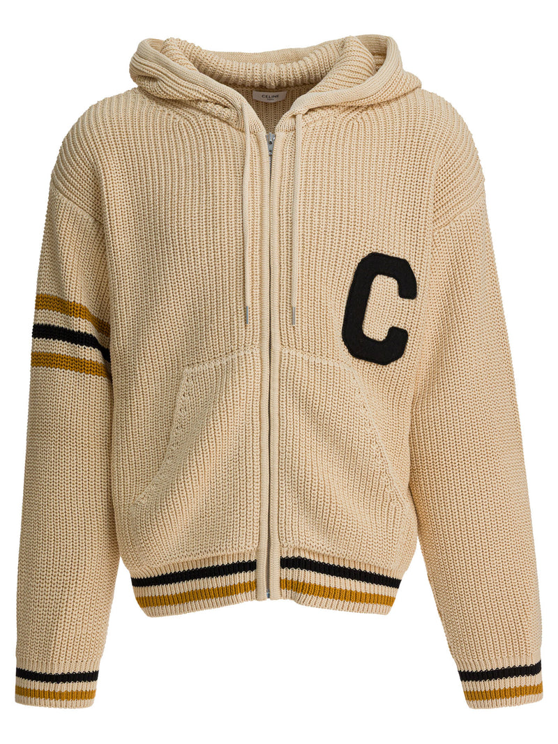 Celine Celine Prendas de punto para hombre Algodón beige - World Class Fashion