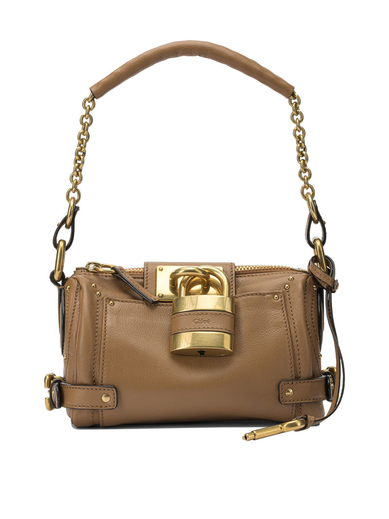 Chloe Chloé Paddington Small Shoulder Bag Brown - World Class Fashion