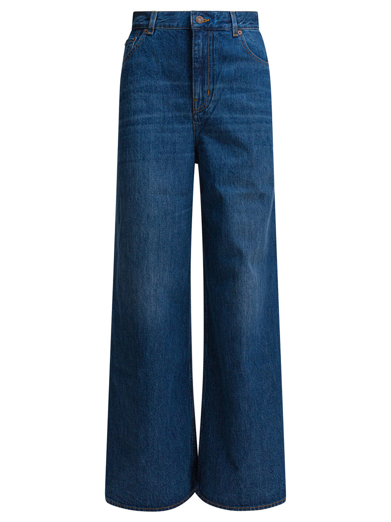 Chloe Chloé Wide Fit Jeans Blue Women - World Class Fashion
