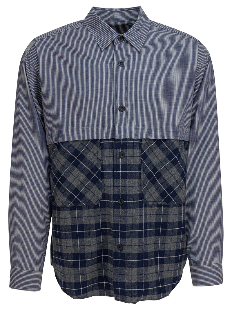Comme Des Garçons Homme Comme Des Garçons Homme Black Cotton Shirt Men - World Class Fashion