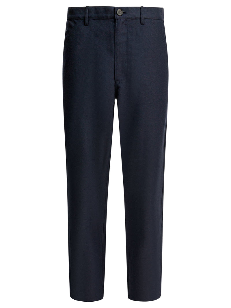 Comme Des Garçons Shirt Comme Des Garçons Shirt Men Trousers Navy - World Class Fashion