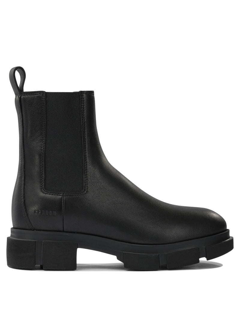 Copenhagen Copenhagen Women's Black Calf Leather Boots - World Class Fashion