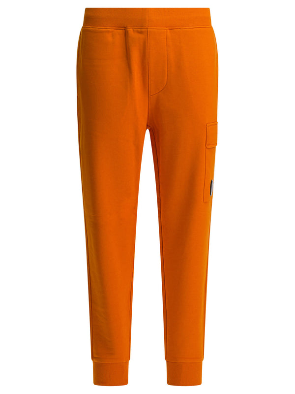 C.p. Company Diagonal Raised Fleece Sweatpants