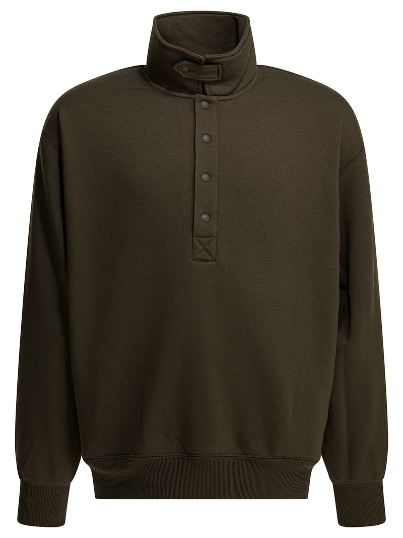 Daiwa Pier 39 Sudadera de hombre Daiwa Pier 39 Marrón - World Class Fashion
