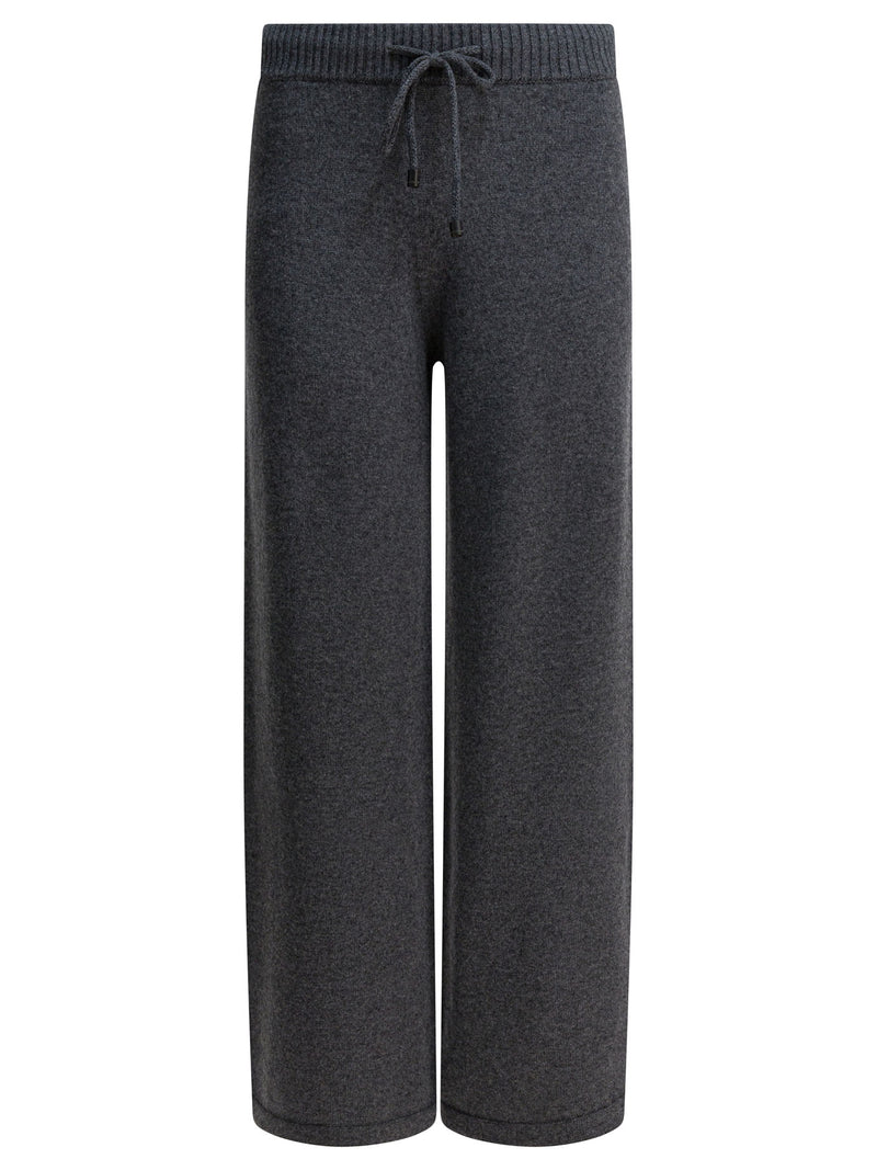 Drumohr Pantalones Drumohr de Cachemira Grises para Mujer - World Class Fashion