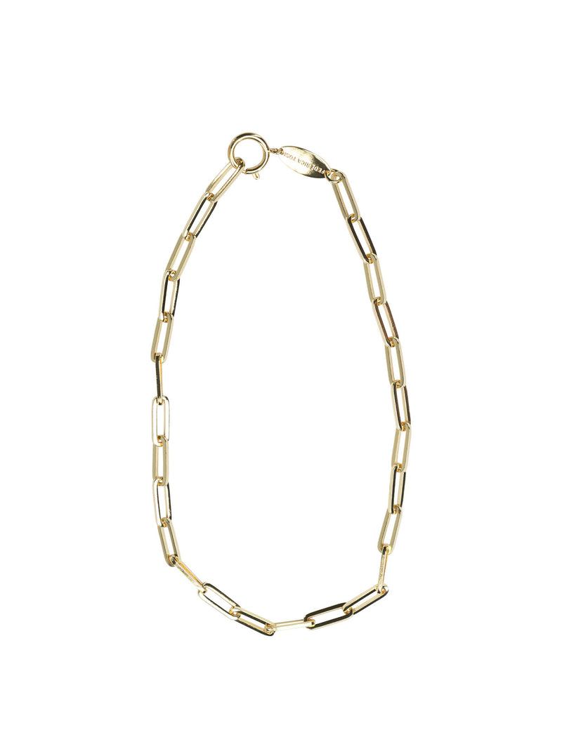 Federica Tosi Federica Tosi Lace Square Gold Necklace - World Class Fashion