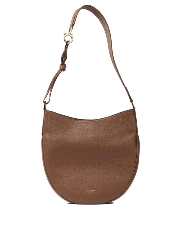 Ferragamo Leather Hobo Bag