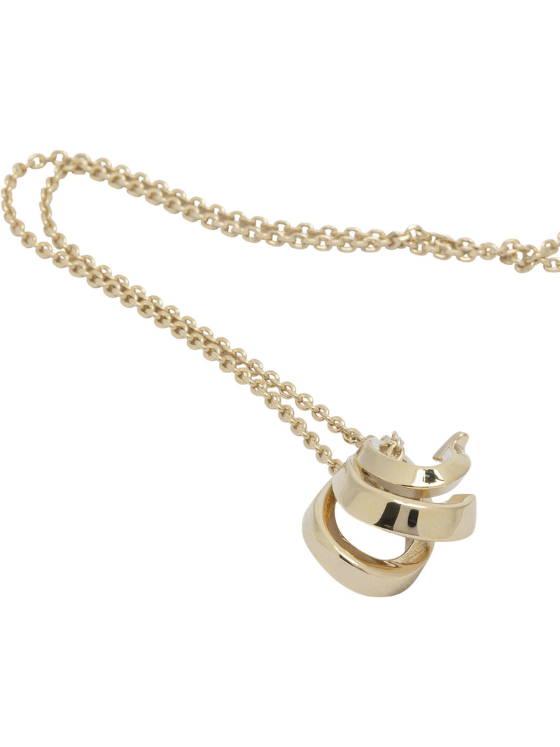 Ferragamo Ferragamo Triplo Gancini Necklace Gold - World Class Fashion
