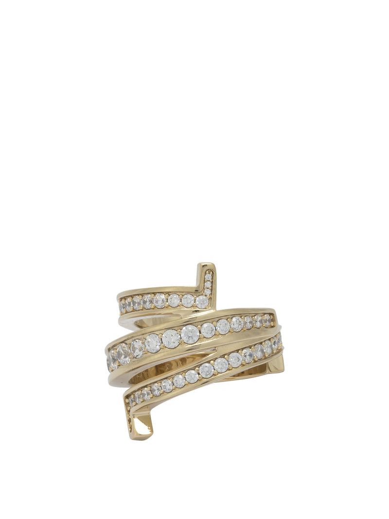 Ferragamo Ferragamo Gancini Ring Gold Women - World Class Fashion