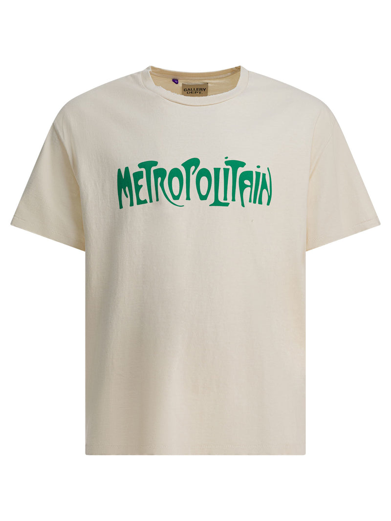 Gallery Dept. Gallery Dept. Camiseta con el título Self Title para hombre, color blanco - World Class Fashion