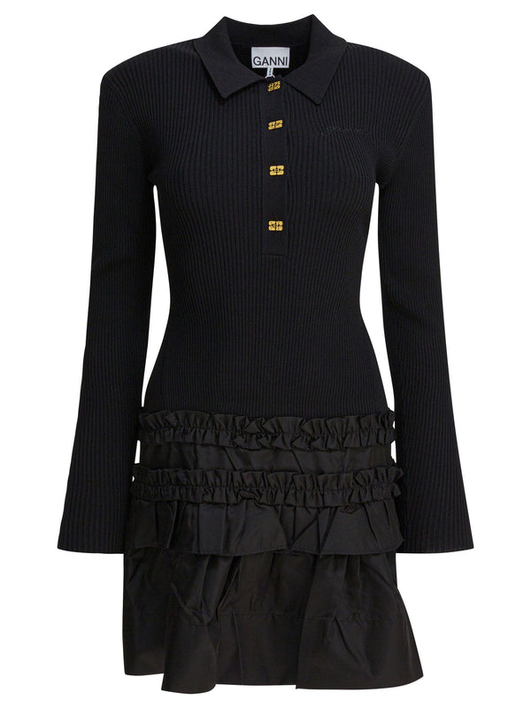 Ganni Flared Dress