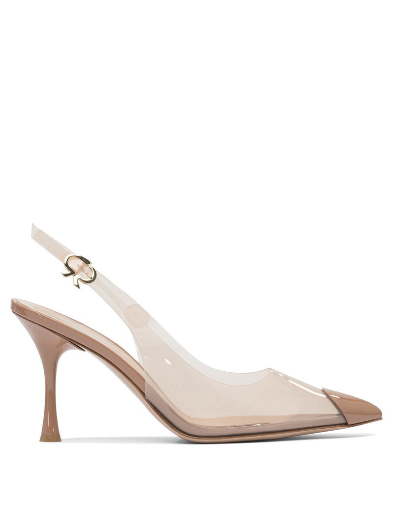 Gianvito Rossi Gianvito Rossi Diana 85mm Slingbacks Beige Women - World Class Fashion