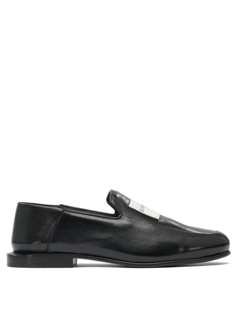 Givenchy Givenchy Women's Black Leather Loafers - World Class Fashion
