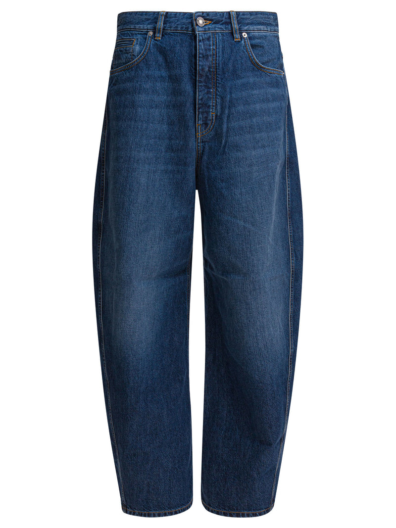 Givenchy Givenchy Vaqueros de Pierna Ancha Azules para Hombre - World Class Fashion