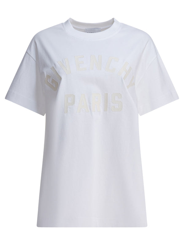 Givenchy T-shirt With Givenchy Paris Logo