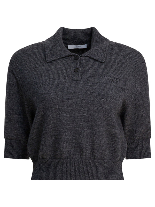 Givenchy "givenchy Paris 1952" Wool Polo Shirt