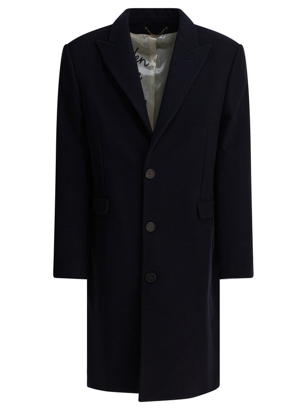 Golden Goose Single-breasted Wool Coat