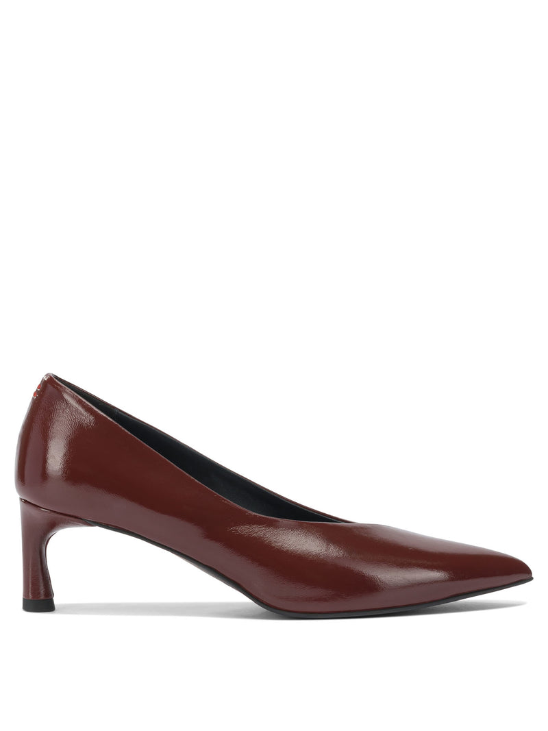 Halmanera Zapatos de salón de mujer Halmanera GIL02GLAZE MOGANO Burdeos - World Class Fashion
