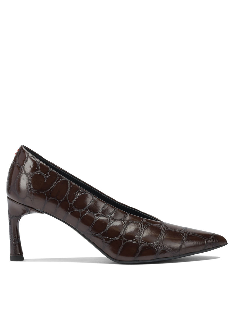Halmanera Zapatos de tacón Halmanera GOT01COCCO T. MORO marrones para mujer - World Class Fashion