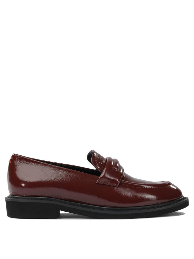 Halmanera Halmanera NOEGLAZE MOGANO Bordeaux Loafers Women - World Class Fashion