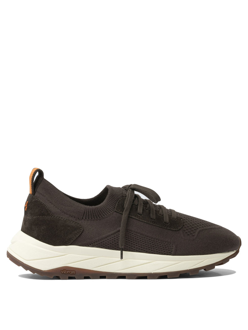 Henderson Baracco Henderson Baracco Apollo254 de punto color Fondente Marrón Zapatillas para hombre - World Class Fashion