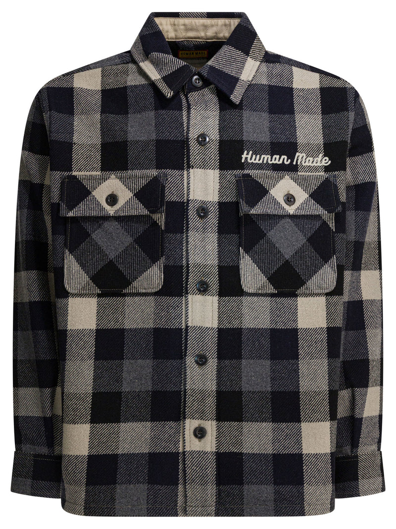 Human Made Human Made Wool Overshirt Jacket Black Men - World Class Fashion