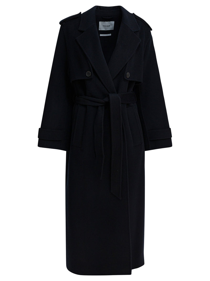 Ivy Oak Chaqueta de lana azul Colette Ann de Ivy Oak para mujer - World Class Fashion