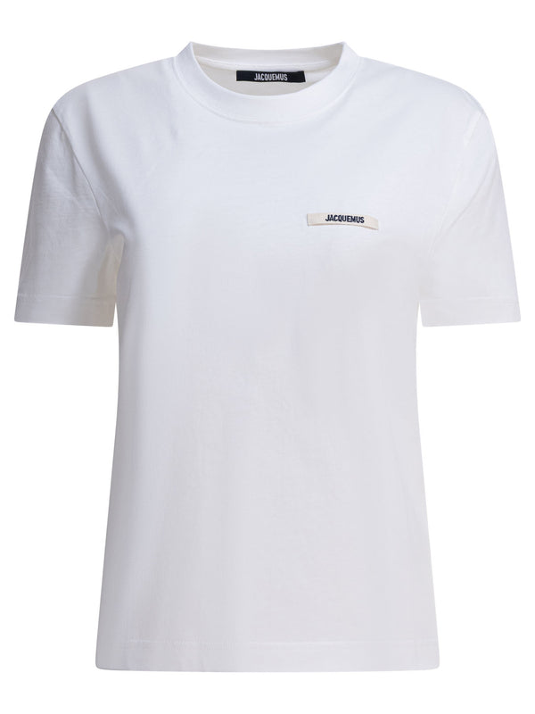 Jacquemus T-shirt A Maniche Corte "gros Grain"
