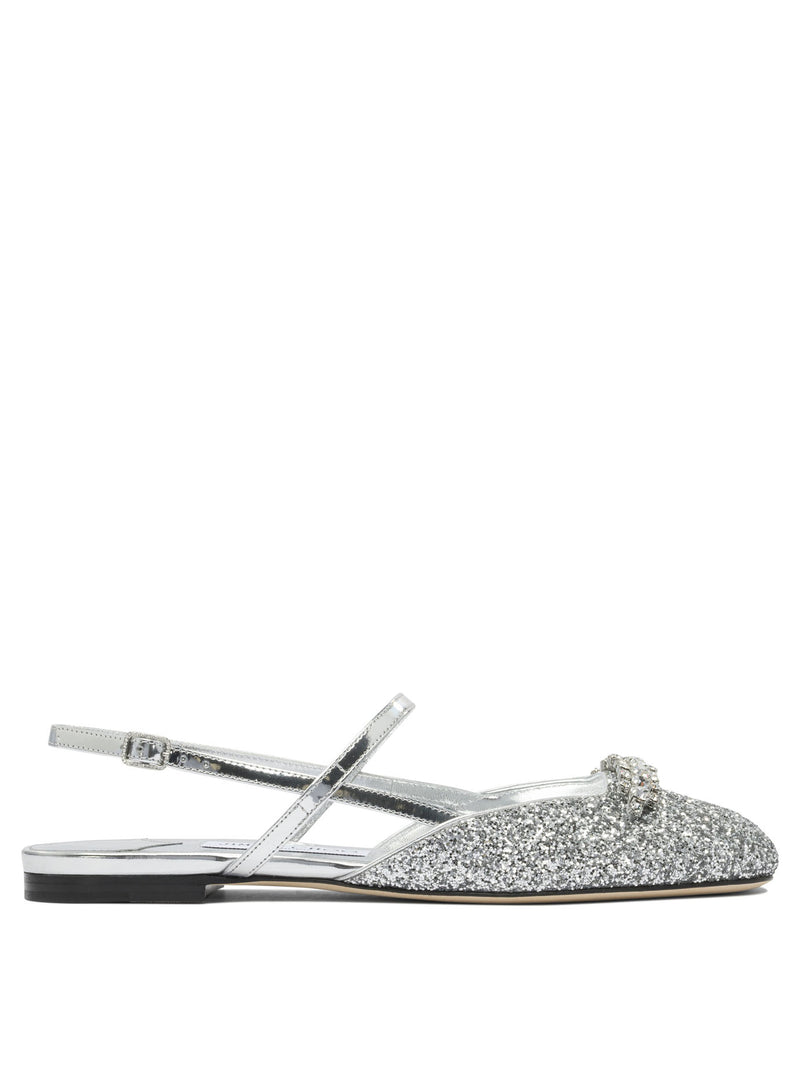 Jimmy Choo Jimmy Choo Belinda Silver Sandals Women - World Class Fashion