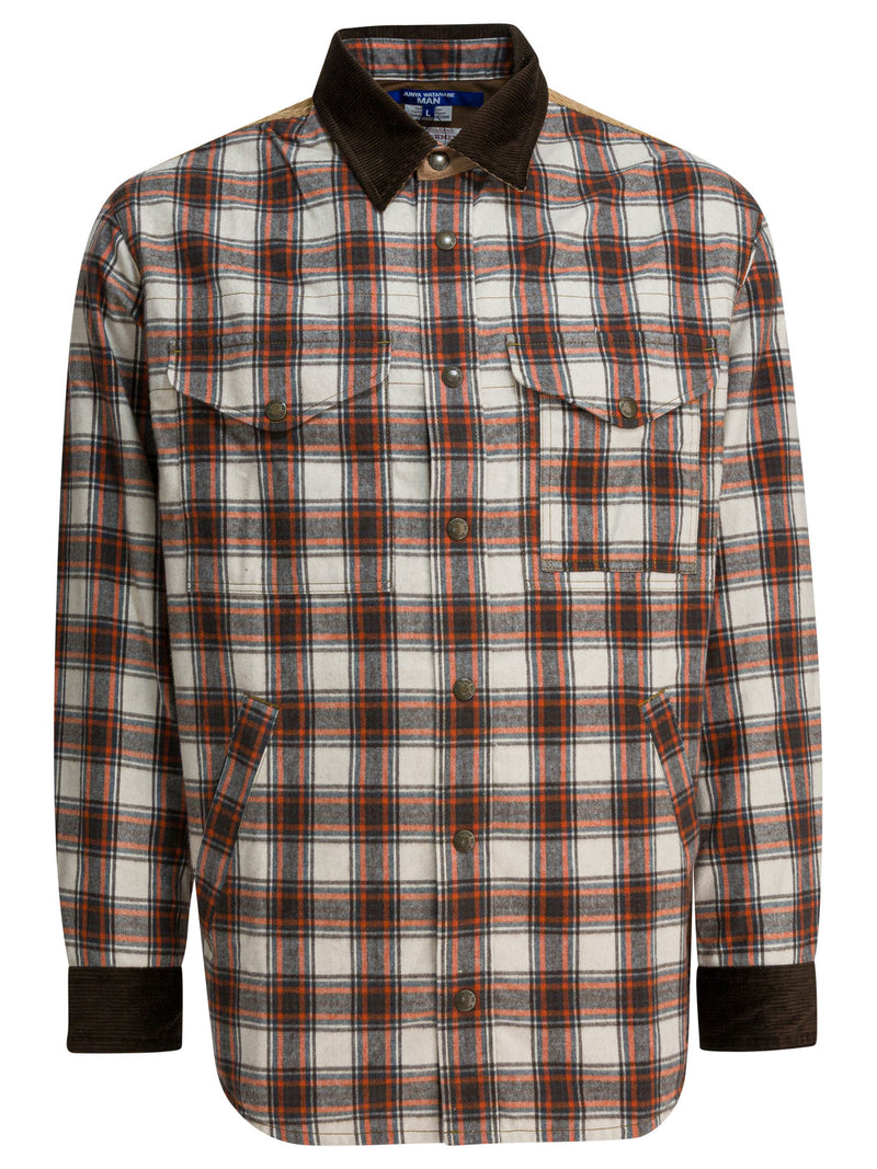 Junya Watanabe Man Junya Watanabe Man Cotton Jacket Brown - World Class Fashion