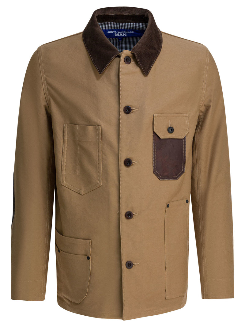 Junya Watanabe Man Junya Watanabe Man Cotton Jacket Beige - World Class Fashion