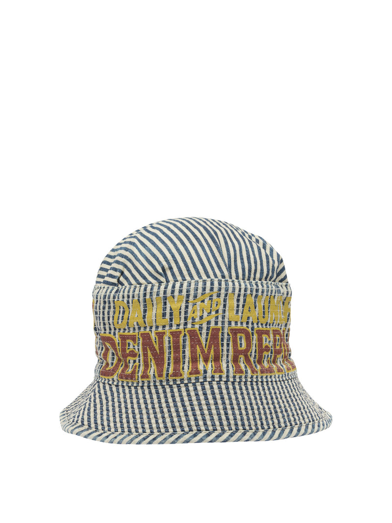 Kapital Kapital Laundry Bucket Hat White - World Class Fashion