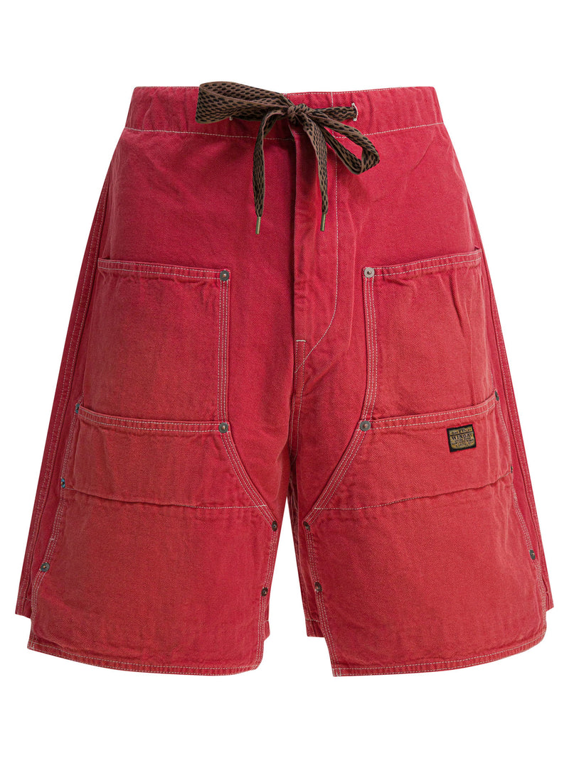 Kapital Kapital W-N-Easy Shorts Brown Men - World Class Fashion
