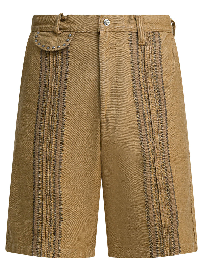 Kapital Kapital Western Shorts Beige Hombre - World Class Fashion