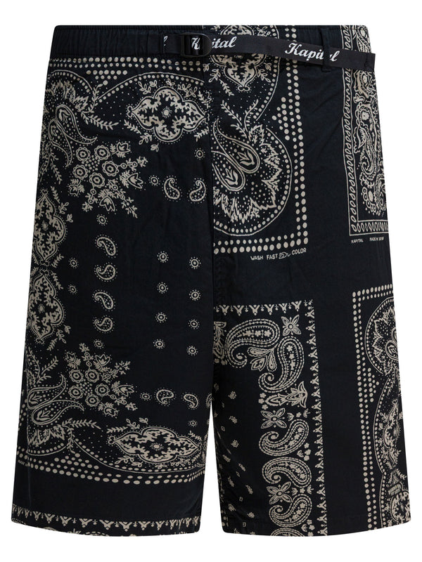 Kapital Paisley Print Shorts