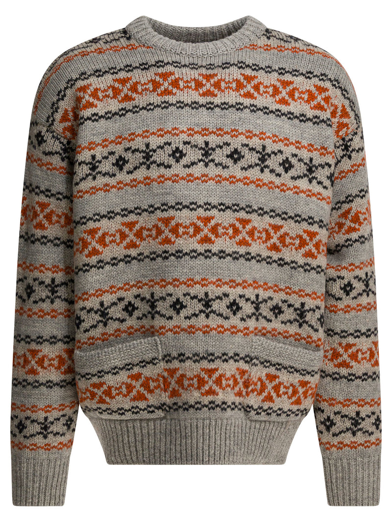 Kapital Suéter Kapital Yellowknife Gris para Hombre - World Class Fashion