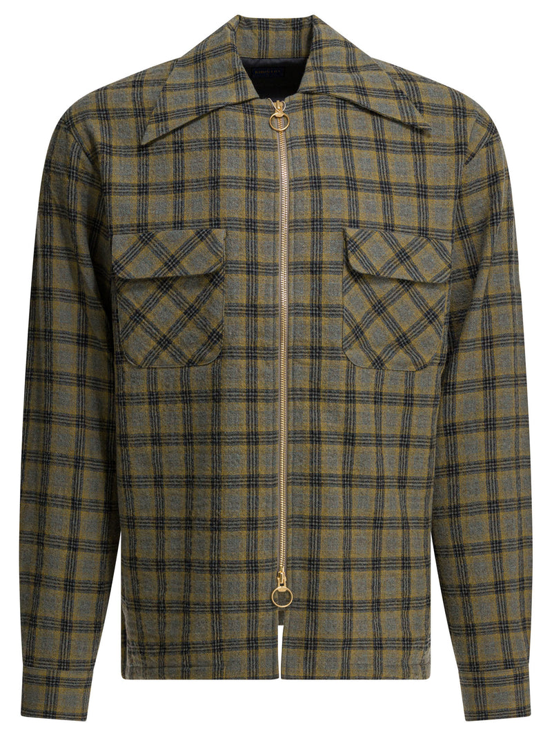 Kapital Kapital Plaid Overshirt Jacket Yellow - World Class Fashion
