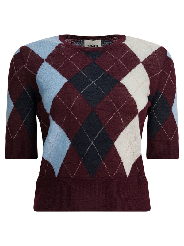 Khaite "anders" Sweater Cashmere And Mohair