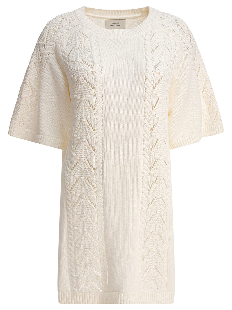 Loulou De Saison Vestido blanco Loulou De Saison ARMANIVORY para mujer - World Class Fashion