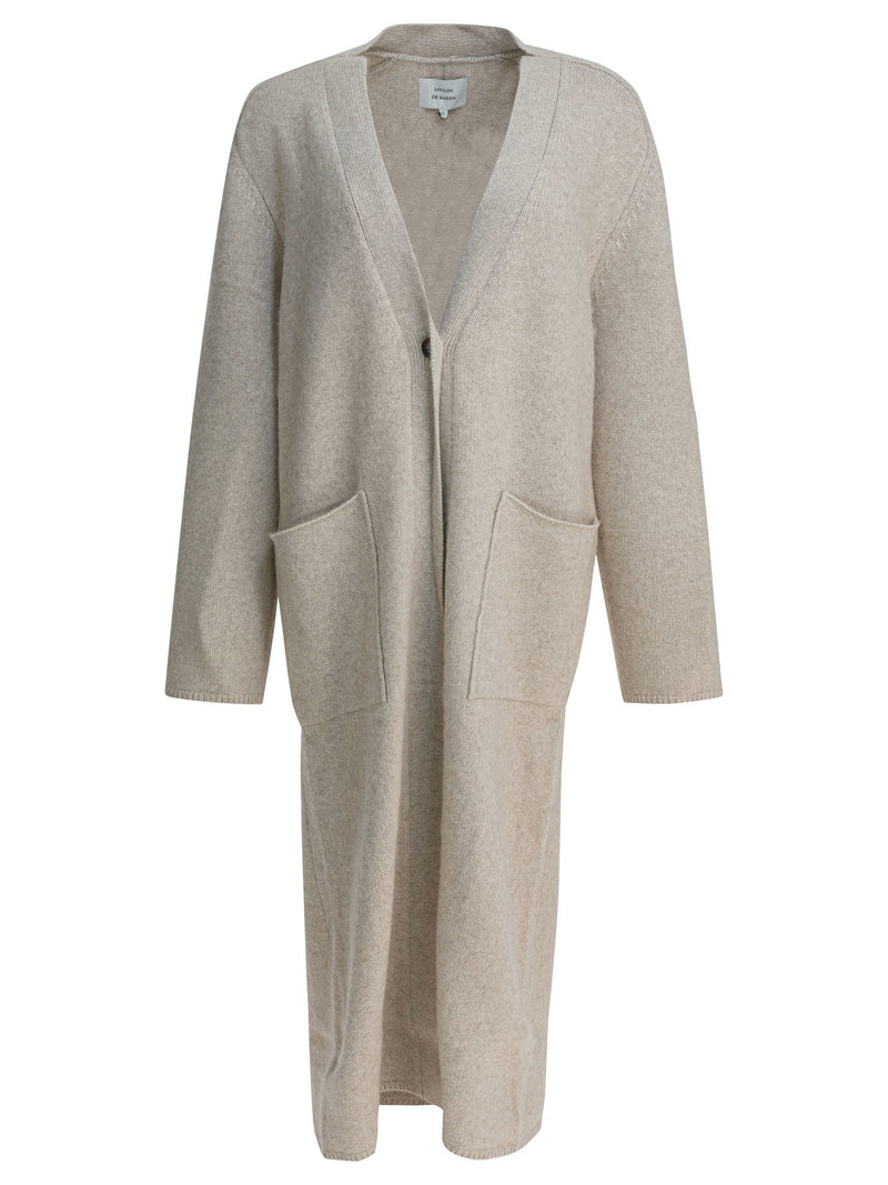 Loulou De Saison Loulou De Saison SMETSTONE MELANGE Género de punto Beige - World Class Fashion