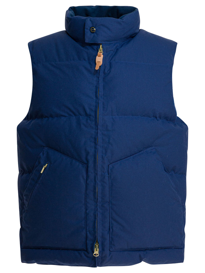 Manifattura Ceccarelli Manifattura Ceccarelli Blue Goose Down Vest Men - World Class Fashion