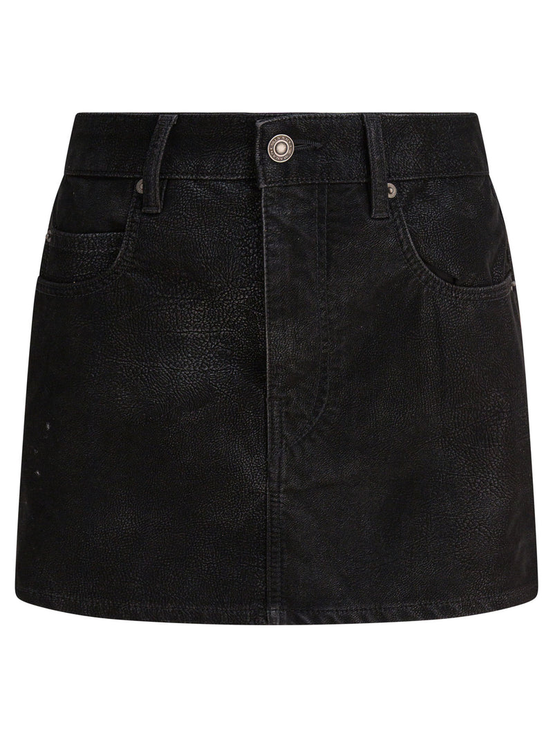 Marant Étoile Falda negra Marant Étoile para mujer - World Class Fashion