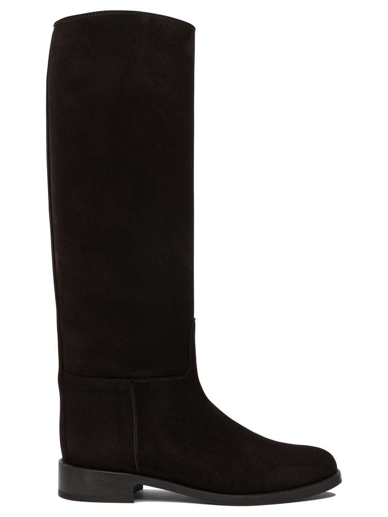 Maretto Botas de gamuza marrón Maretto para mujer 2288CAMOSCIOT - World Class Fashion
