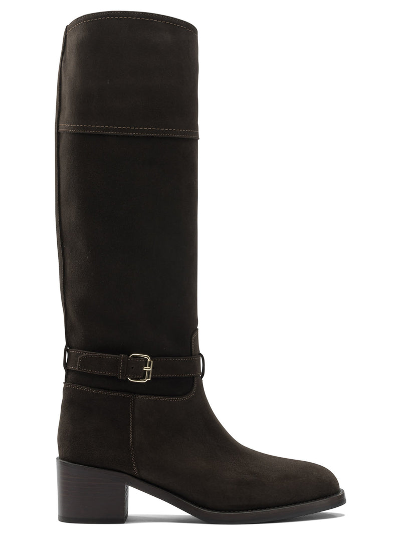 Maretto Maretto Botas de Cuero Marrón para Mujer - World Class Fashion