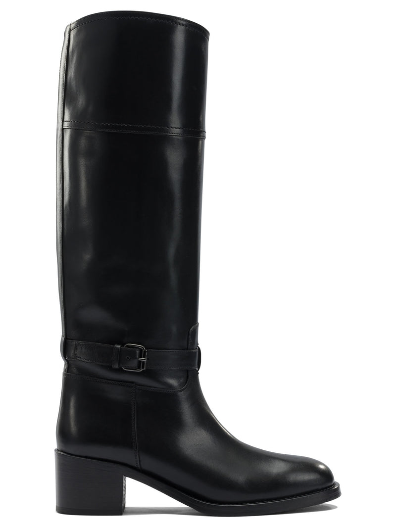 Maretto Botas de Cuero Negro para Mujer Maretto 2322VITELLONERO - World Class Fashion